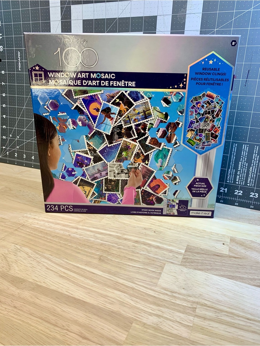 Disney 100 Window Art Mosaic Reusable Window Clings - Unopened